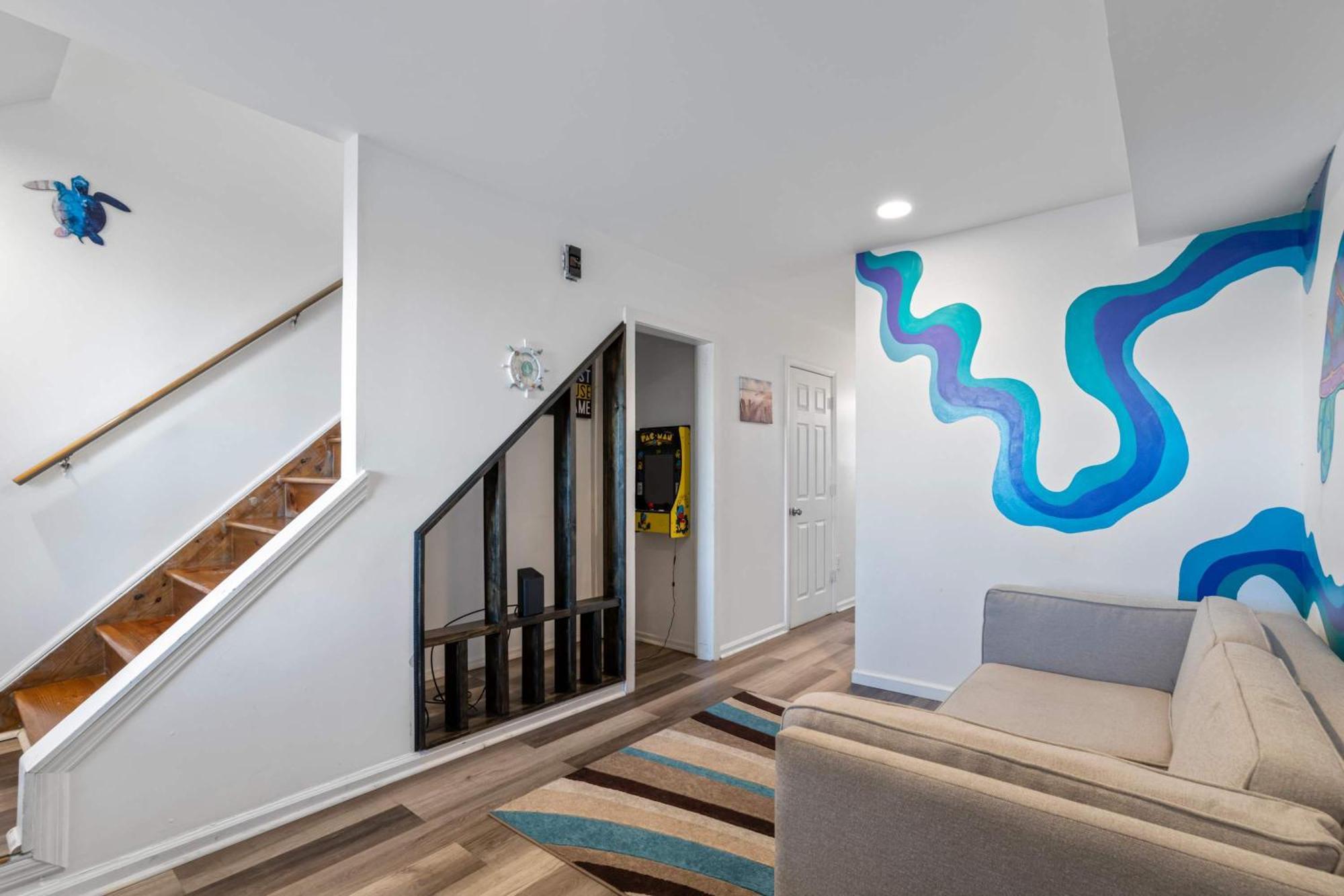 Arcade Nook & New Sea Turtle Mural- 3Br Атлантик Сити Экстерьер фото